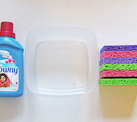 homemade reusable dryer sheets, cleaning tips, how to, laundry rooms