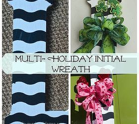diy initial door hanger, crafts, how to, seasonal holiday decor, valentines day ideas