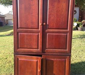 an old tv cabinet re purposed