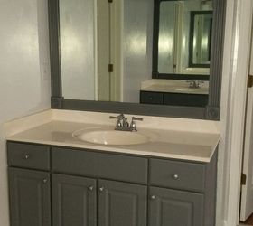 Thoughts on painting canity cabinet a different color than ...