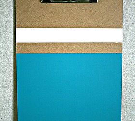 colorblock clipboards functional wall art, crafts, home office, how to, organizing