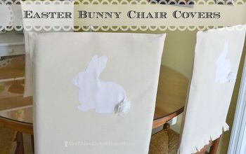 Fundas para sillas de conejo de Pascua