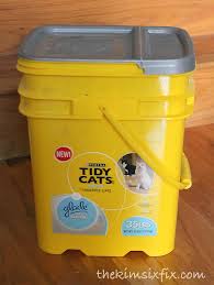 q upcycle ideas for 40 lb cat litter buckets, crafts, repurposing upcycling, storage ideas