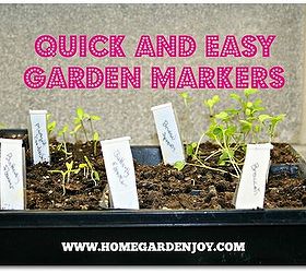 Ideas rápidas y fáciles para marcar el jardín