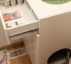 DIY Litter Box Furniture Cabinet