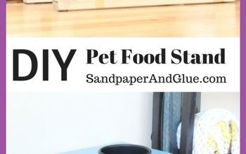 #PetIdeas :DIY Pet Food Stand