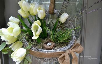 A Mossy Hanging Basket Spring Re-do