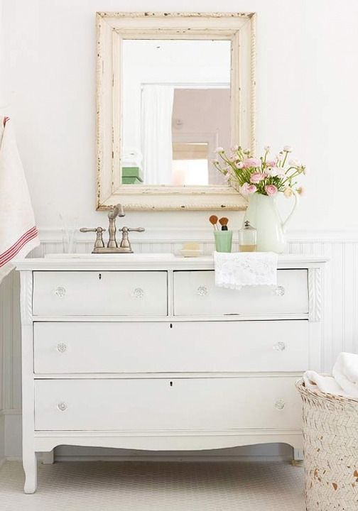 bathroom remodel projects that cost less than 100 but look expensive, bathroom ideas, theinspiredroom net via Pinterest