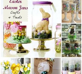 Easter Mason Jars for Gifts, Treats or Decor