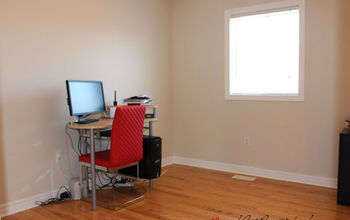 Antes y después: Un bonito cambio de imagen de la oficina en casa