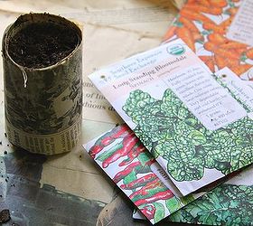 how to make biodegradable seed pots with newspaper, gardening, how to, repurposing upcycling