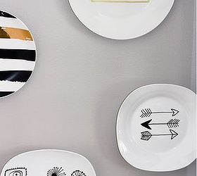 diy wall plates, crafts, wall decor