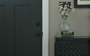 Updating the Entryway With Sherwin Williams Iron Ore