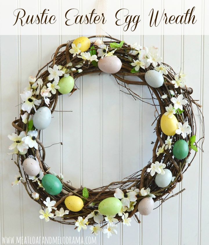 diy egg wreath, crafts, easter decorations, how to, seasonal holiday decor, wreaths