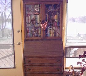 should i paint this antique secretary or refinish it, Taken in daylight