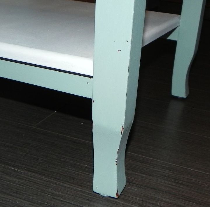 two end tables get a makeover, chalk paint, painted furniture