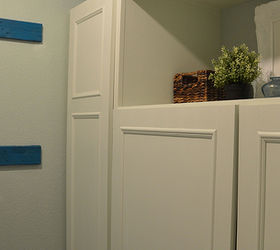budget laundry room makeover, laundry rooms, shelving ideas, storage ideas