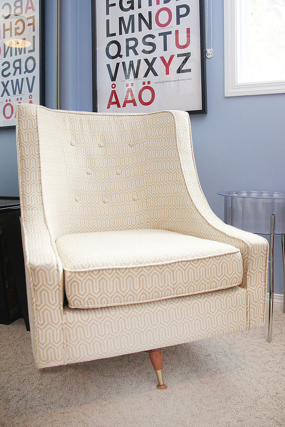 diy rocker make almost any chair into a swivel rocker, diy, how to, painted furniture, repurposing upcycling, reupholster