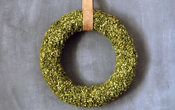 DIY Split Pea Wreath