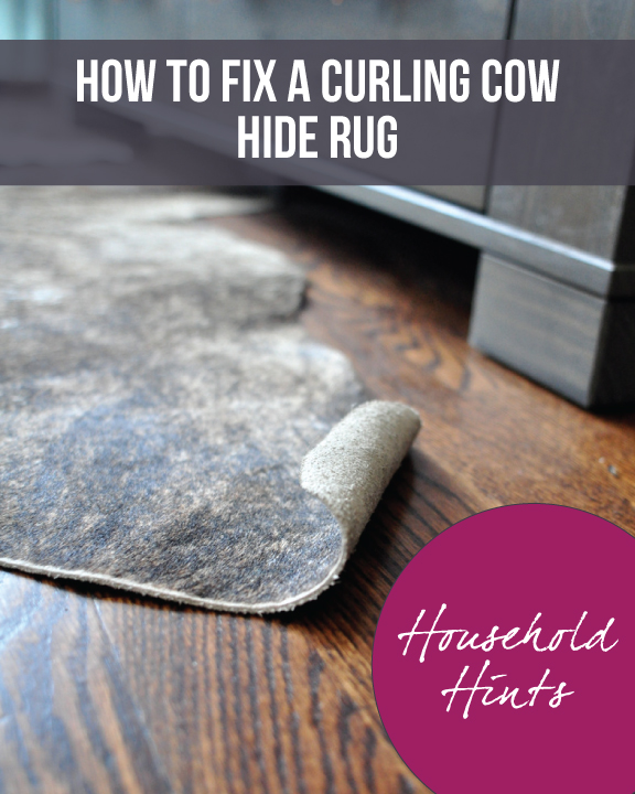 how to fix a curling cow hide rug, how to, reupholster