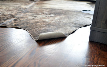 How To Fix a Curling Cow Hide Rug
