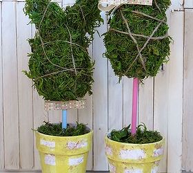 mr mrs moss bunny topiaries, crafts, easter decorations, how to, seasonal holiday decor