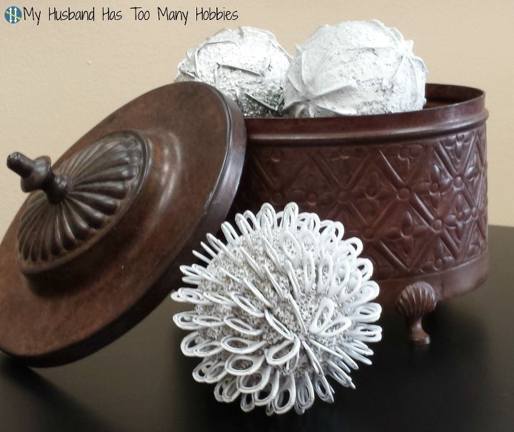 diy decorative globes using pull tabs yes