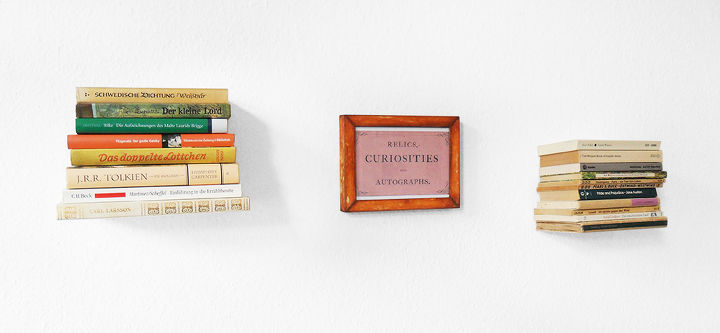 floating book wall, diy, repurposing upcycling, shelving ideas, wall decor