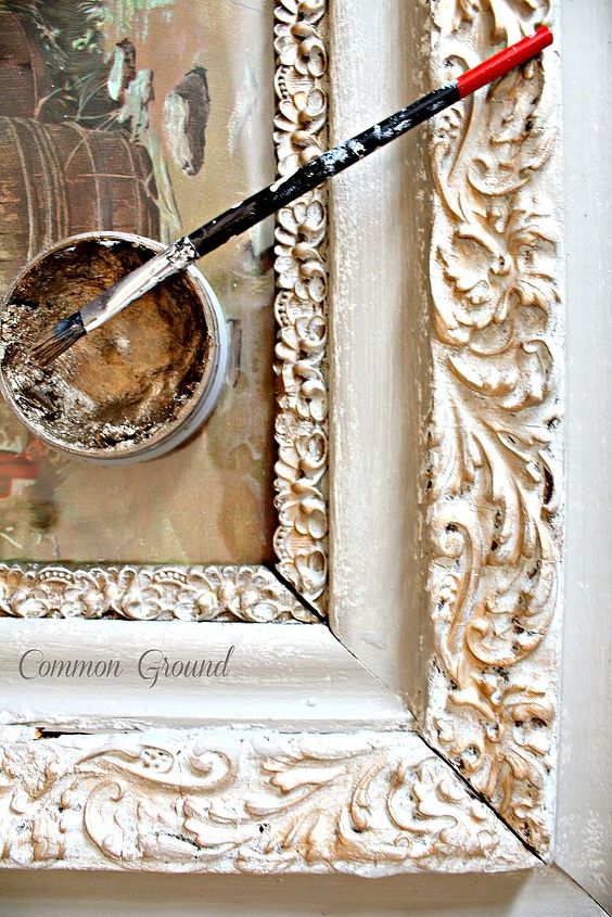 updating vintage frames, crafts, how to, wall decor