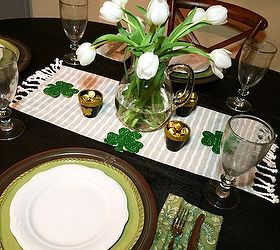 St Patrick's Day Tablescape