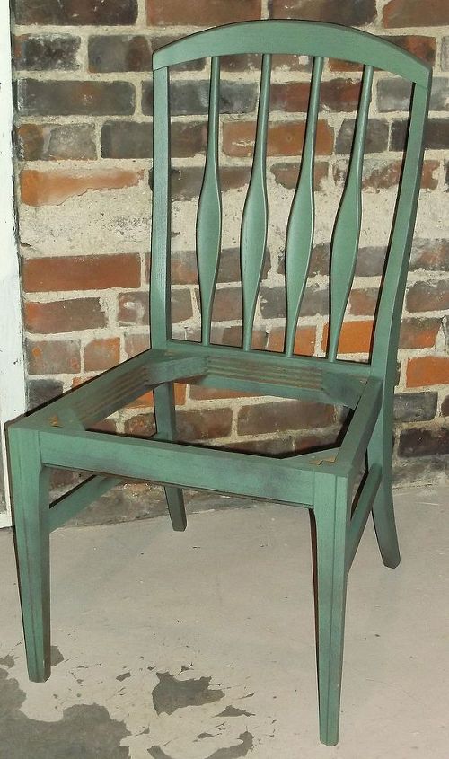 easy chair make over, painted furniture, repurposing upcycling, reupholster