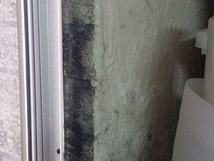 q wall make over, concrete masonry, home improvement, home maintenance repairs