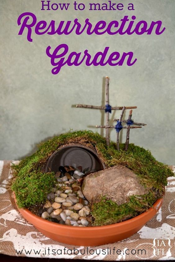 como fazer um jardim de ressurreio