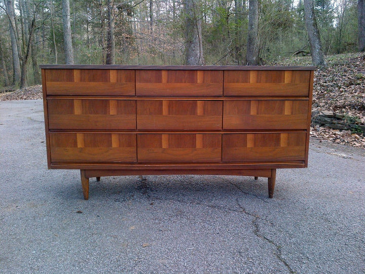 Upcycling A Mid Century Modern Dresser Hometalk