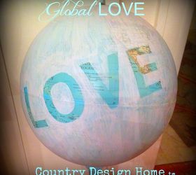 global love wedding decor, crafts, how to, repurposing upcycling, Global LOVE International Wedding Decor