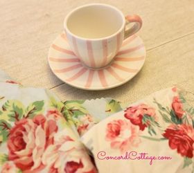flower teacup pin cushion, crafts, how to, repurposing upcycling, storage ideas