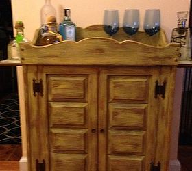 how to turn a dry sink into a bar, how to, painted furniture, repurposing upcycling