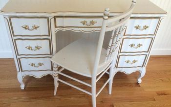 French Provincial Desk and Chair - Caleigh Commission