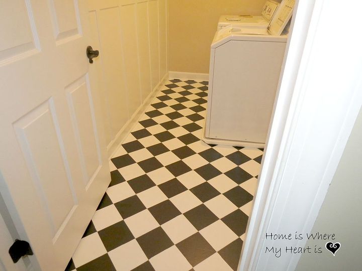 blah to charming laundry room
