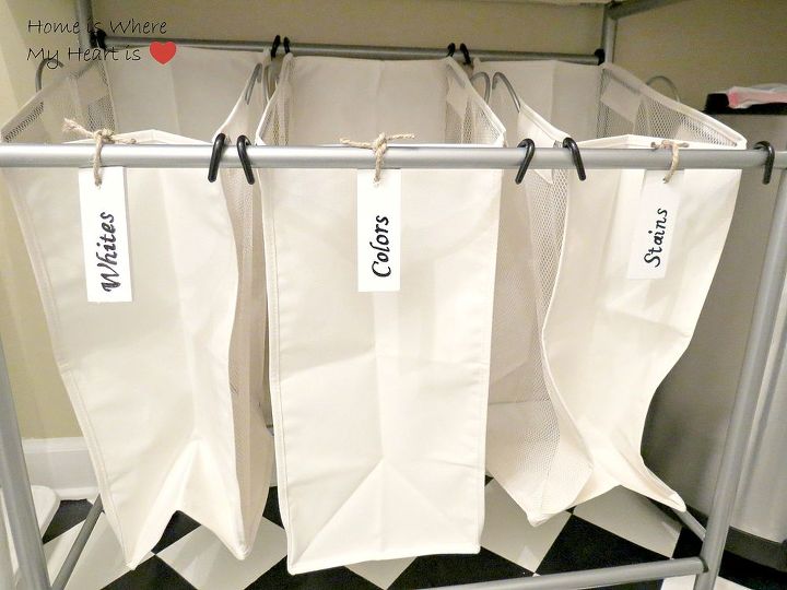 blah to charming laundry room
