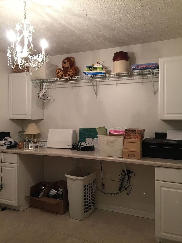 q laundry room makeover, craft rooms, laundry rooms, storage ideas