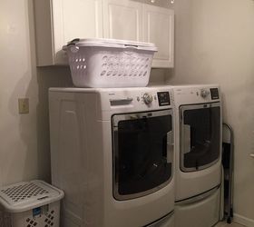 q laundry room makeover, craft rooms, laundry rooms, storage ideas
