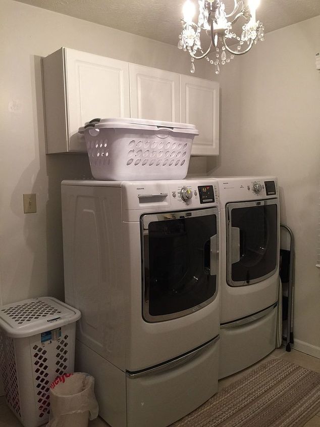 q laundry room makeover, craft rooms, laundry rooms, storage ideas