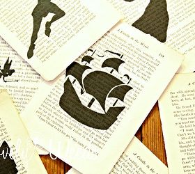 diy book page decor, bedroom ideas, crafts, how to, wall decor