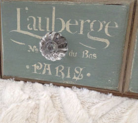 french knob hanger, chalk paint, crafts, how to, shabby chic