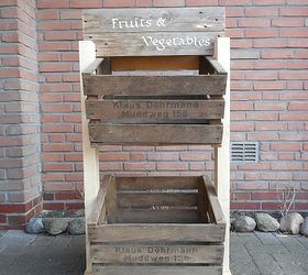 fruit and vegetable shelf, how to, pallet, repurposing upcycling, shelving ideas, woodworking projects