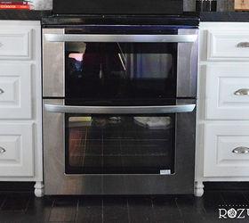 4 easy cabinet updates under 50, kitchen cabinets, kitchen design, Cabinets With Legs