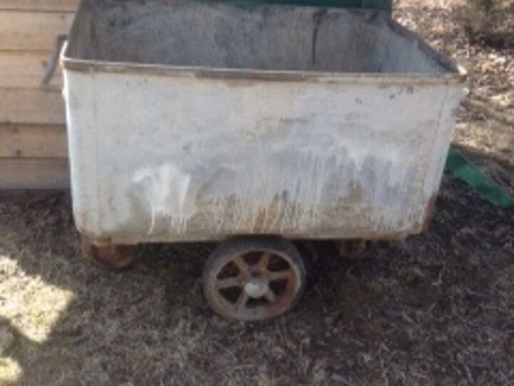 q use for this tub cart, outdoor living, repurposing upcycling
