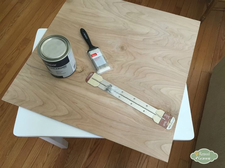 old desk turned kids activity station, painted furniture, repurposing upcycling