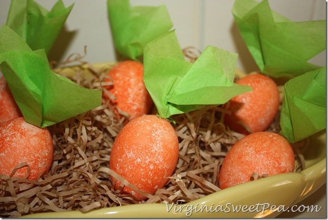 ovos de pscoa de cenoura